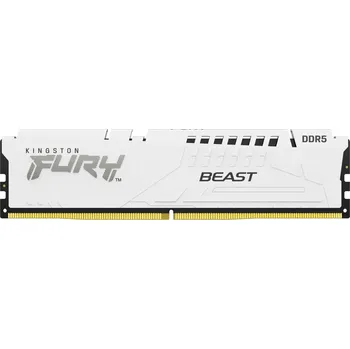 Počítač Kingston FURY Beast EXPO/DDR5/16GB/6000MHz/CL36/1x16GB/White