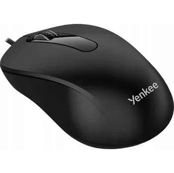 Myš YENKEE Myš drátová USB symetrická, 3 tlačítka, optická, 1000 DPI