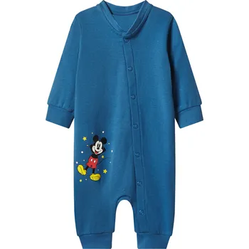 Kojenecké oblečení Dětský overal na spaní s BIO bavlnou (modrá, 86/92)