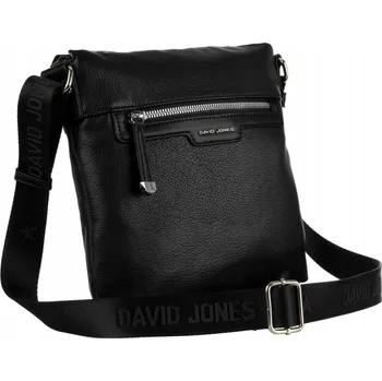 Kabelka David Jones kabelka přes rameno eko kůže černá