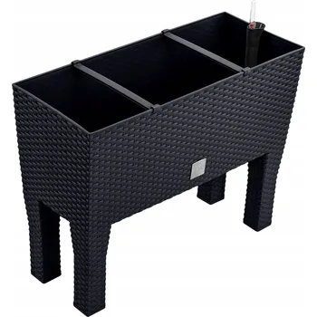 Květináč Šedý plast Květináč Prosperplast 59,5 cm x 24 x 46 cm