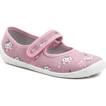 Dívčí baleríny Raweks Dorotka D46 tmavě růžové dívčí baleríny EU 29 + DÁREK