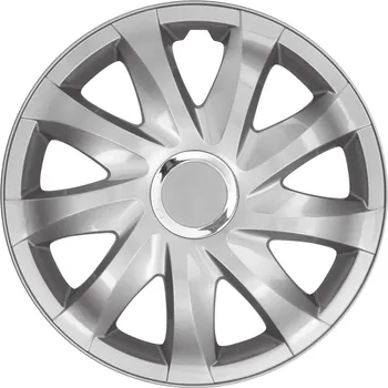 Poklice na kolo 13" kryty nábojů NRM DRIFT SILVER, lakované 4 kusy - stříbrná barva