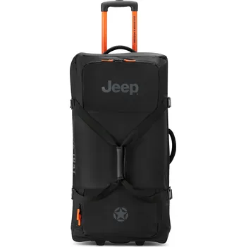 Cestovní taška Cestovní taška na kolečkách Delsey X JEEP JS005A 82 cm 274326000 - černá 92 l