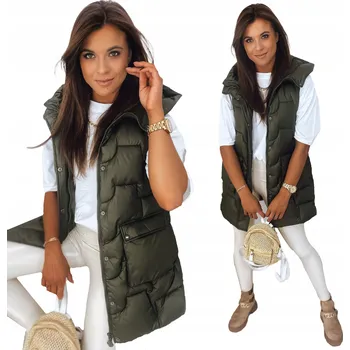 Dámská vesta DSTwear dámská prošívaná vesta ty2827 velikost S