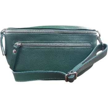 Ledvinka Vera Pelle kožená ledvinka velká petrolejová 1562D33 PETROLEJOVÁ