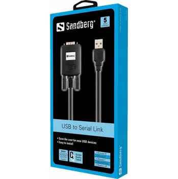 Adaptér Sandberg 133-08 černý