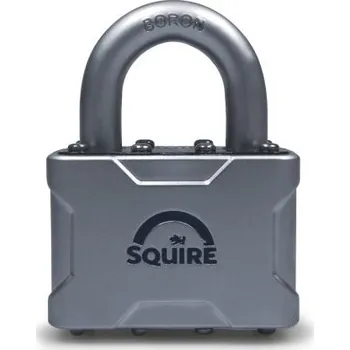 Visací zámek Ocelový visací zámek Ocel Vnitřní, venkovní 9.5mm třmen barva Stříbrná