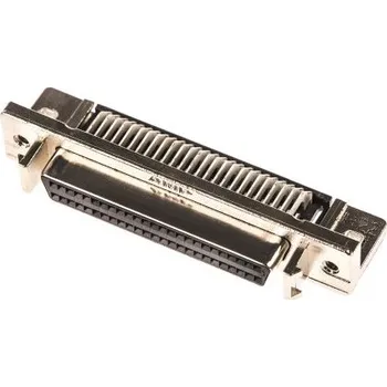 Elektrický konektor Konektor PCB D-Sub, řada: Amplimite .050 III, počet kontaktů: 50, orientace těla: Pravý úhel, Průchozí otvor, rozteč: