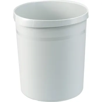 Odpadkový koš HAN GRIP 18190-11 odpadkový koš 18 l (Ø x v) 312 mm x 345 mm polypropylen světle šedá 1 ks