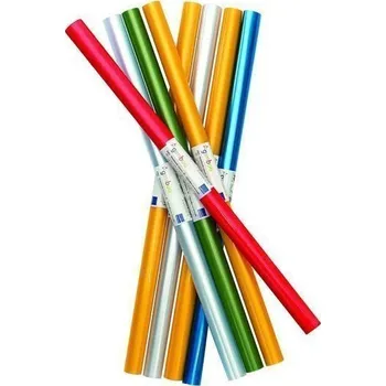 Ochranná fólie na sešity 40 x 180 cm PP, 65 µm, mix barev