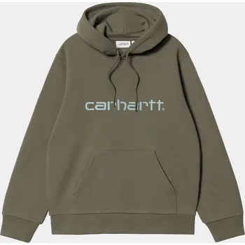 Pánská mikina Carhartt WIP Carhartt HD (leaf/tourmaline) M, zelená