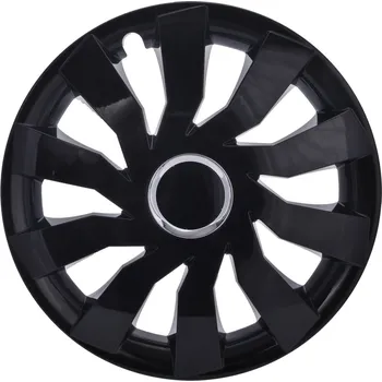 Kryty kol LEOPLAST CLIFF 16" černé, sada 4ks