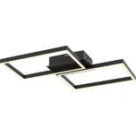 Rabalux, stropní svítidlo, LED 40W, černé, dálkové ovládání, Ludano