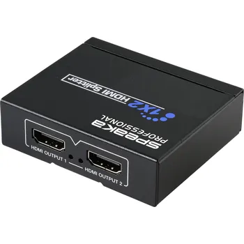 SpeaKa Professional SP-HDS-110 1 plus 2 porty HDMI rozbočovač 3840 x 2160 Pixel černá