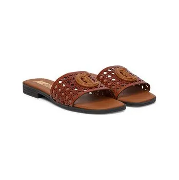 Dámské pantofle Just Cavalli Nazouváky 80RA3S82 ZPB95 Hnědá 38