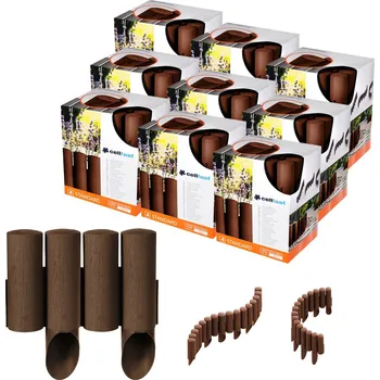 Zahradní obrubník Zahradní paisáda Cellfast, mrazuvzdorná, 20,7 m, hnědá