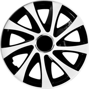 Poklice na kolo Univerzální kryt náboje 14'' NRM Drift Extra bílý/černý 1 kus