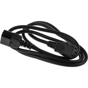 Napájecí kabel Napájecí kabel 1.5m, Černá, A: C13, B: C14, 6 A RS PRO 0,75 mm²