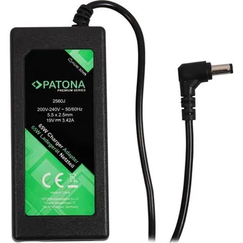 Adaptér k notebooku Adaptér pro notebooky Asus 19V 3,42A 65W 5,5x2,5mm PATONA PT2560