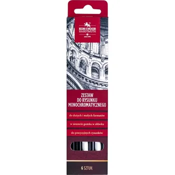 Pastelka Výtvarná sada uměleckých pastelky pro kreslení pastelky pro skicování Koh-I-Noor 6 ks