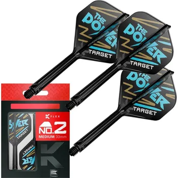 Target K-Flex Phil Taylor No2 letky a dlouhé násadky