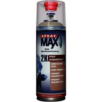 Barva ve spreji Spray Max 2K Epoxy primer filler 400 ml Barva: černá