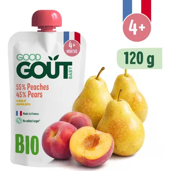 Good Gout BIO Broskev s hruškou (120 g)