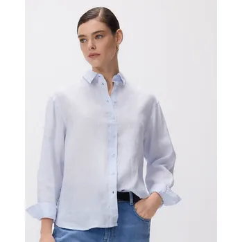 Reserved - Lněná košile - světle modrá - 856IR-03X - 856IR-03X-XL