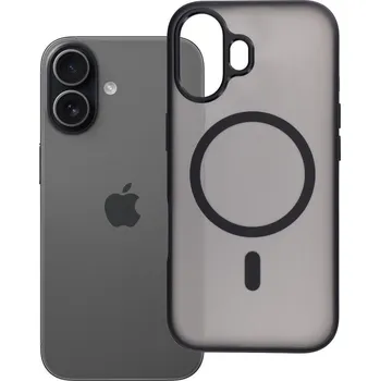 Náhradní kryt pro mobilní telefon Kryt Flexline Mag Cover s MagSafe pro iPhone 17 Black