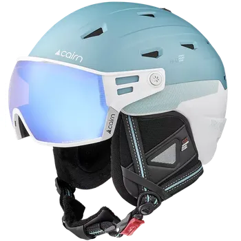 Cairn Xplorer Visor Evolicht NXT® lyžařská helma, Mat Metallic Eucalyptus 56-58