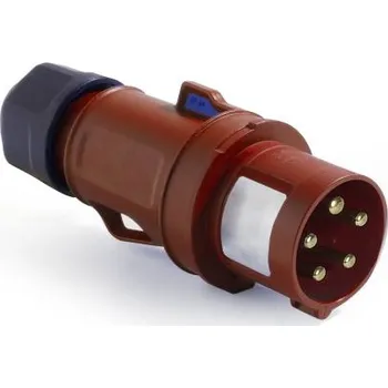 Elektrická zásuvka PLUG IP-44 16A 380/415V 3P plus N plus T 6H