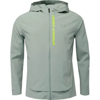 Pánské oblečení Pánská bunda Under Armour OUTRUN THE STORM md Zelená