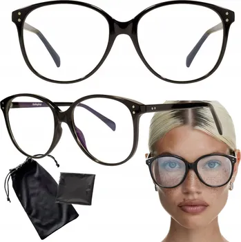 Sluneční brýle Theblogshop brýle bez dioptrií nerdy černé