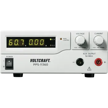 Laboratorní zdroj VOLTCRAFT PPS-11360 laboratorní zdroj s nastavitelným napětím, 1 - 36 V/DC, 0 - 5 A, 180 W, USB, Remote, lze programovat, výstup 2 x, PPS-11360