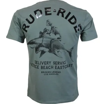 Pánské termoprádlo Pánské triko Yakuza Premium - tmavá olivová, BL200 XXL