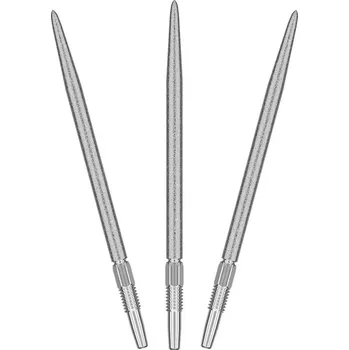 Šipka Náhradní hroty na steel šipky Target Swiss SLK stříbrné, 42mm - 3ks