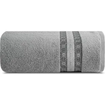 Ručník Bavlněný ručník Malika 50x90 cm světle šedý