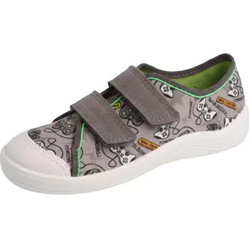 Chlapecká obuv CHLAPECKÉ TENISKY šedé Game BEFADO 772x009