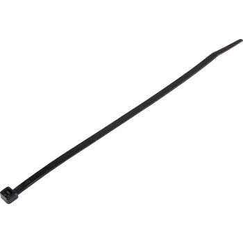 Organizace kabelů TRU COMPONENTS TC-6645736, stahovací pásky, 4.60 mm, 203 mm, černá, 100 ks