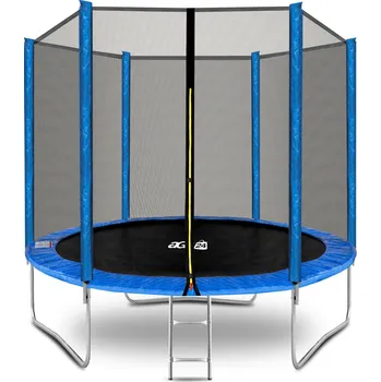 Aga Sport Top, 250 cm modrá + ochranná síť + schůdky