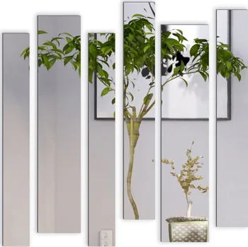 Zrcadlo Zrcadlo 50x50 cm STRIPS II