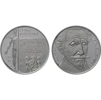 Česká republika. 200 Kč 2016. Jan Jessenius. Běžná kvalita. Bez certifikátu