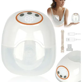 BEZDRÁTOVÝ PRZENOŚNY ELEKTR ODSÁVAČKA MATEŘSKÉHO MLÉKA HANDS-FREE 4 REŽIMY 150 Ml