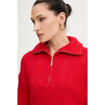 Dámský svetr Svetr Morgan MFLAMI červená 33X, vel. S
