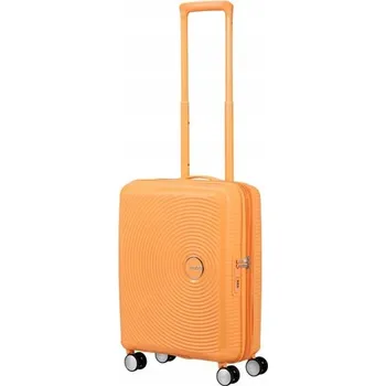 Malý kufr American Tourister Soundbox EXP - papaya pop