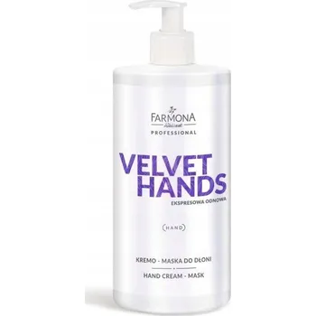Péče o ruce Farmona Velvet Hands krémová maska na ruce 500 ml