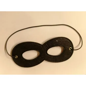 Karnevalová maska dovoz Škraboška - černá