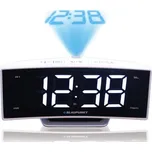 Rádiobudík s projektorem a nabíjením USB Blaupunkt CRP7WH