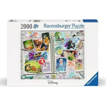 Puzzle Ravensburger 120015567 Disney: Scrapbook 2000 dílků (120015567-RA)